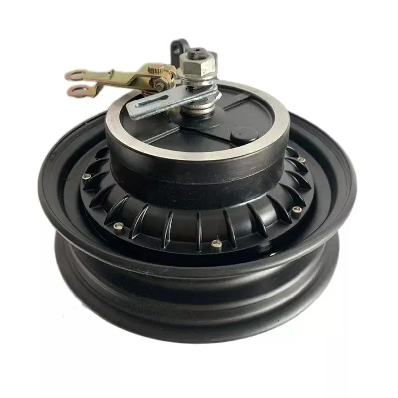 Customized 100/90-10 3.0-10 10 Inch 72V 1200W 1500W Drum/Disc Brake Electric Wheel Hub Motor for Electric Moped Scooter Motorcycle