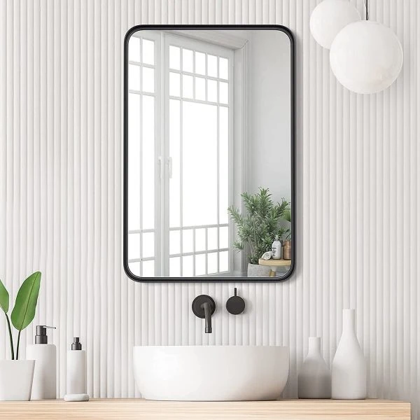 Factory Luxury Home Decoration Beauty Wall Mounted Round Decorative Vanity Mirror