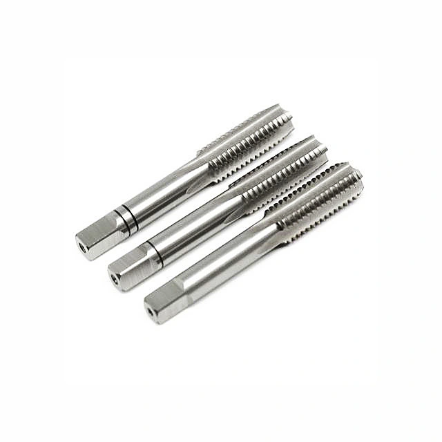 3PCS DIN352 HSS Straight Flute ISO Metric Hand Taps Coarse Taps Threads Tools