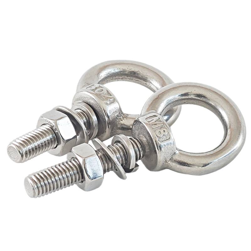 High Strength Rigging Hardware Stainless Steel DIN580 12 Forged Eyebolt Eye Bolt