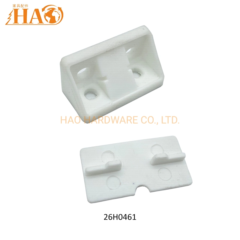 Furniture Fittings Cabinet Plastic Corner Connector with Cover