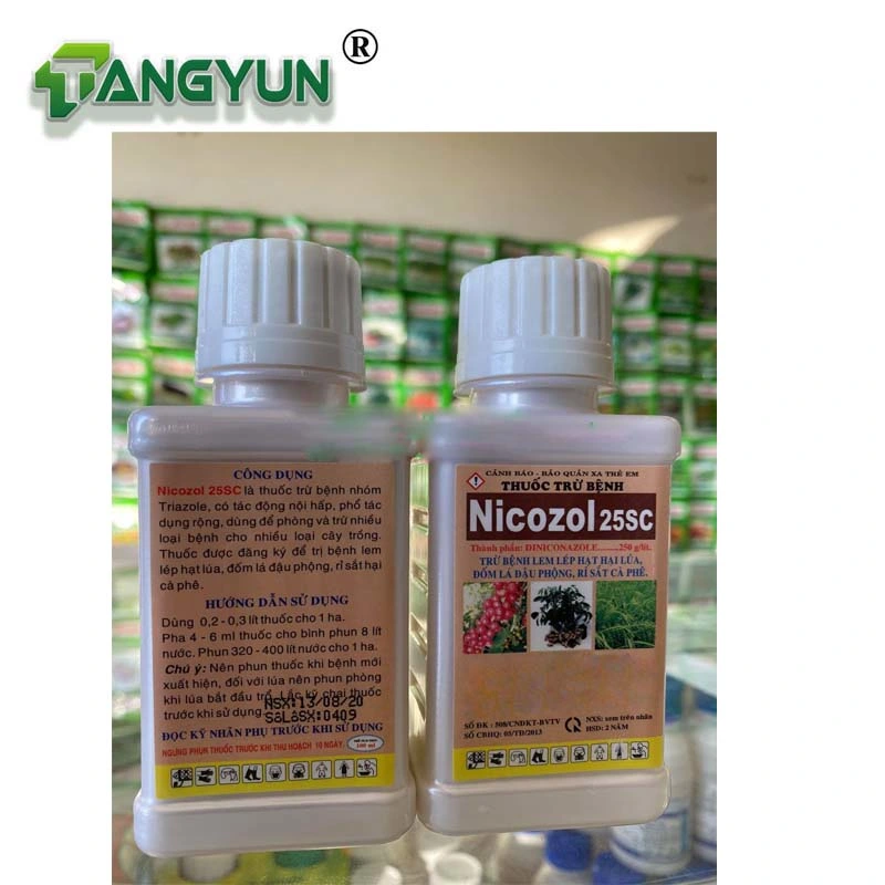 Liquid Fungicide & Bactericide Diniconazole 2%+Thiram13%Sc