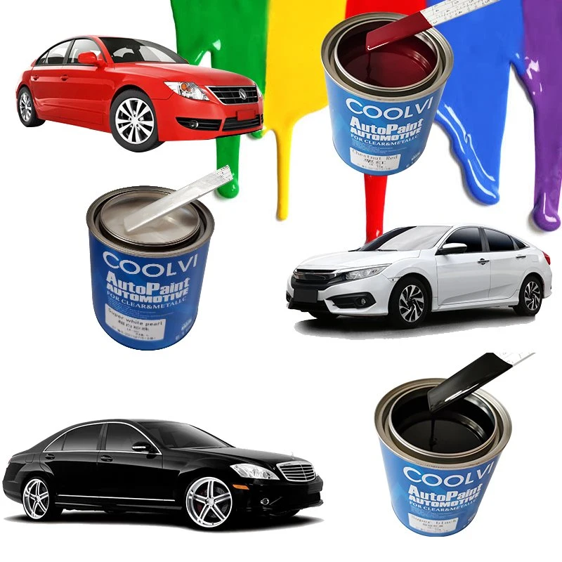 Hot Products Auto Paint Metallic Color Primer Coarse Bright Aluminum Auto Repair Coating