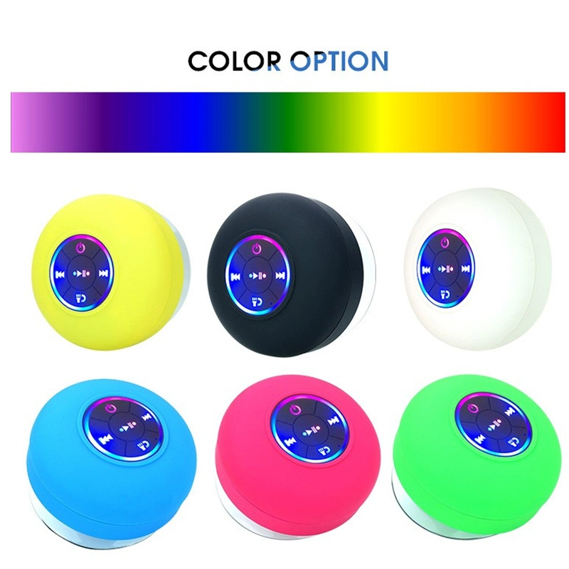 Factory Direct Selling Mini Speaker Portable Wireless Loudspeaker with Suction Bluetooth Speaker 5.1 Version