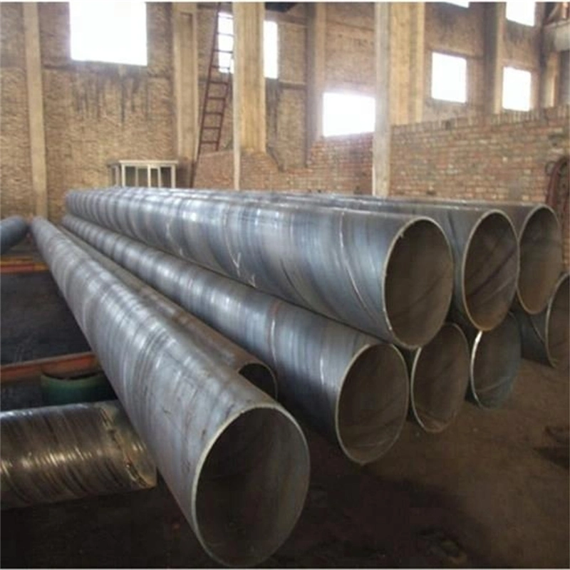 Spiral Steel Duct Pipe ERW Welding Black Steel Tube Production Line