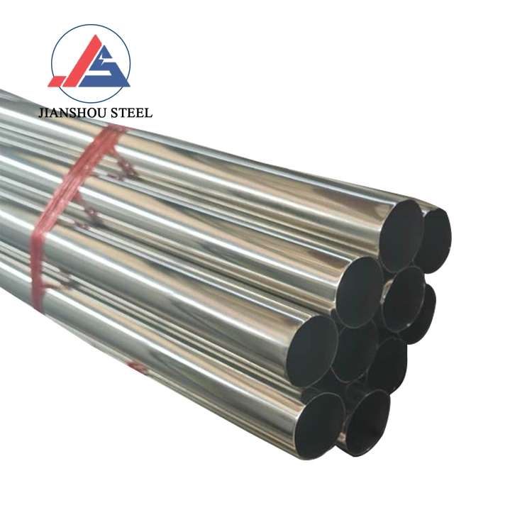 La Chine fabrique un tuyau rond soudé laminé à froid AISI ASTM d'une épaisseur de 0,3 mm à 3 mm, avec une finition miroir 8K Ba 2b Hl en acier inoxydable SUS304 201 304 304L Ss Pipe 316 316L 430.