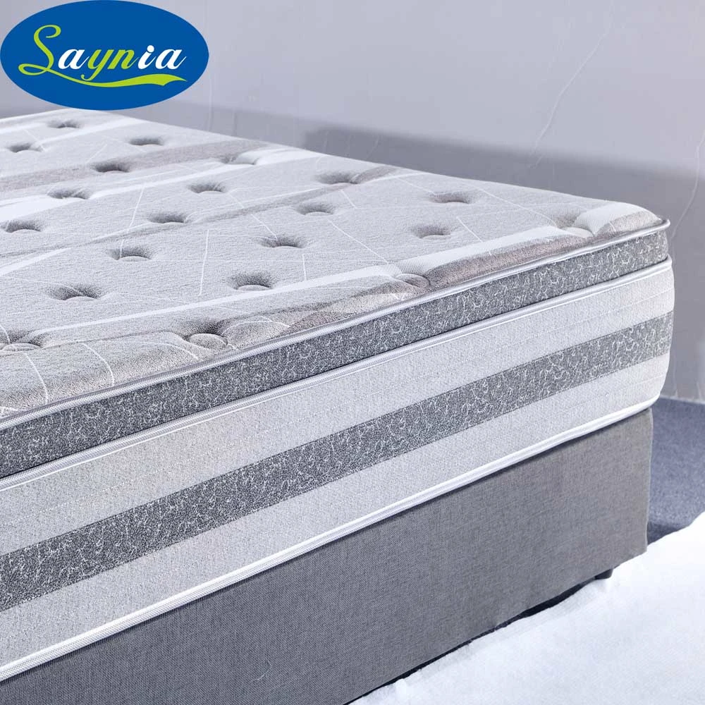 Hot Sell Soft Double Bed Gel Memory Foam Spring Mattress for Bedroom