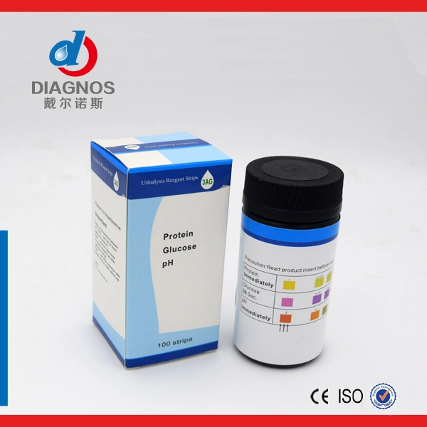 Fsc Ce ISO Approved 10parameter Urinalysis Reagent Test 100 Strips