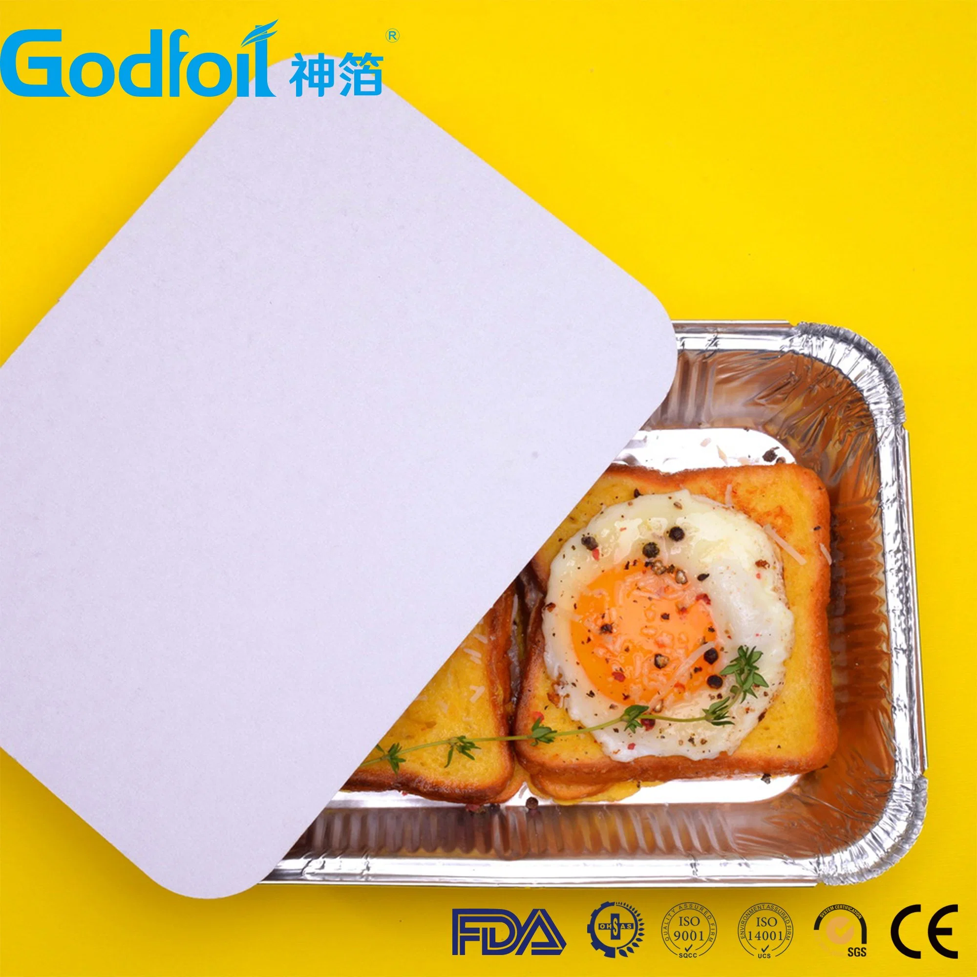 Wholesale/Supplier Aluminium Foil Food Containers/Disposable Food Trays for Food Packing