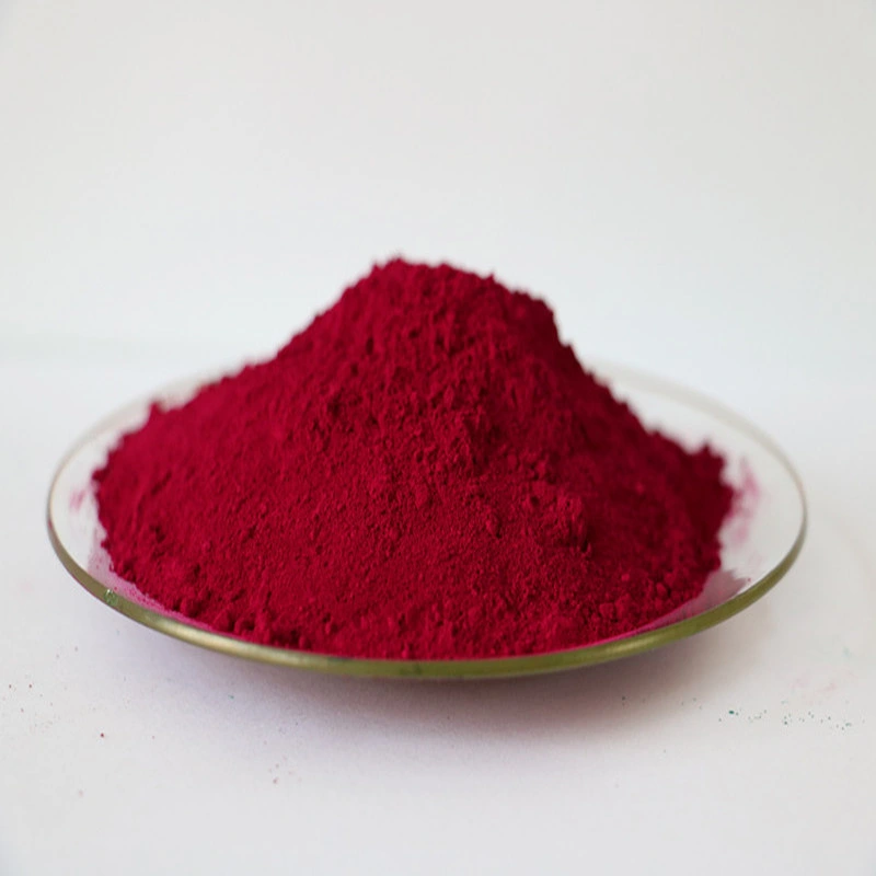 Aplicação de plástico e de borracha vermelha de pigmentos orgânicos 122