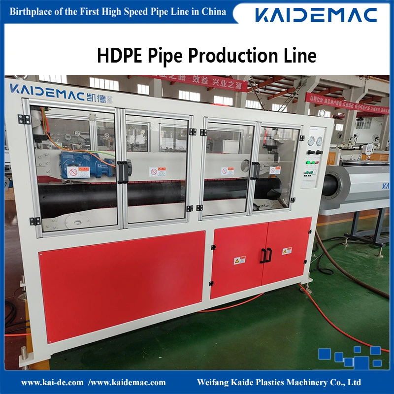 Plastic Pipe Production Line for 75mm-250mm HDPE Pipe