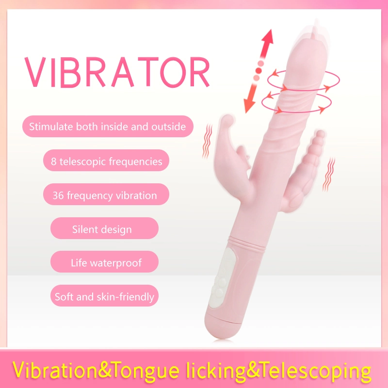 Venda a quente 36 vibrações de frequência 8 Frequência Sexo Swing brinquedos para as mulheres Lambida Vibrador Sucker Vibrador Brinquedo Adulto