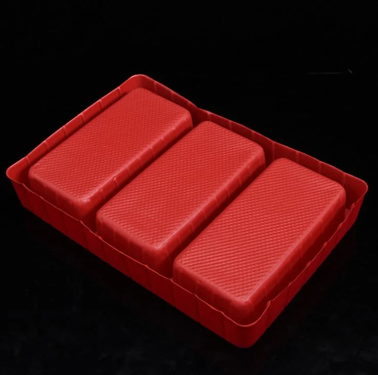 OEM Design Flocked Red Tool Set Blister Packing Tray Box