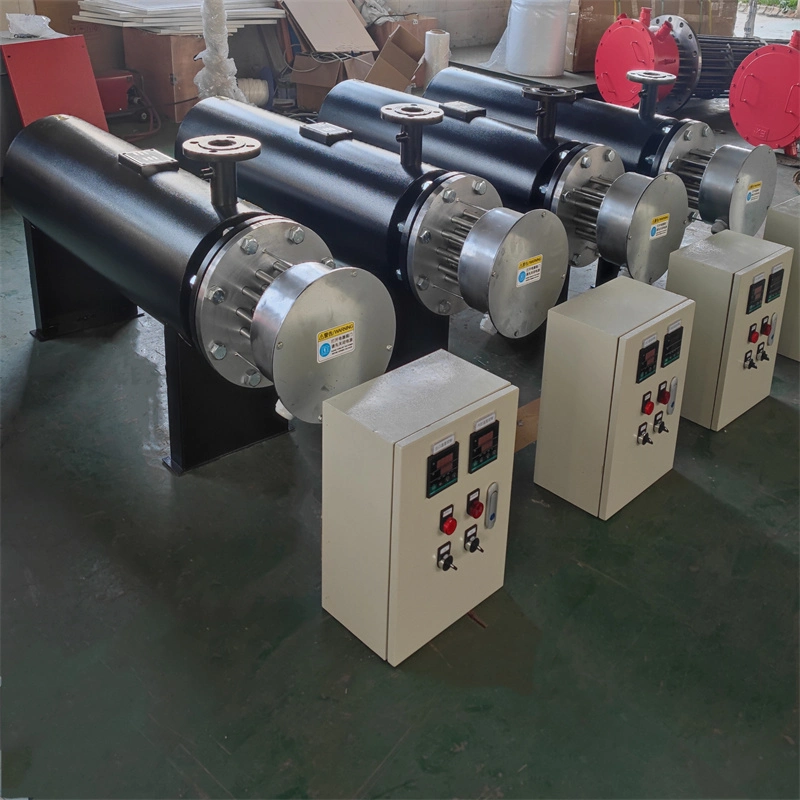 Industrial Electric Thermal Liquid Water Oil Pipeline Heater with Pump