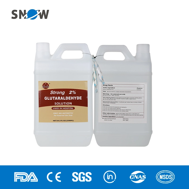 2.4 Activated Strong Glutaraldehyde Aqueous Solution for Electron Microscopy Disinfection Wholesale/Supplier Price