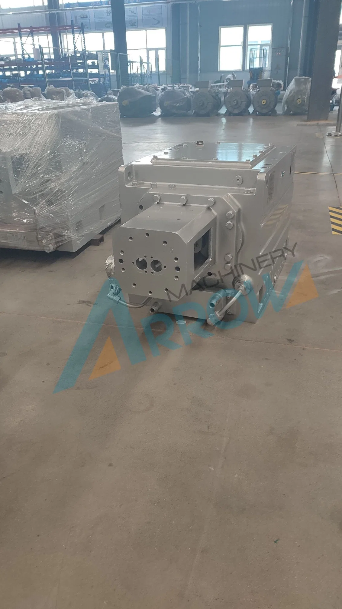 Shandong Arrow Znfpx-60 High Torque Co Rotating Twin Screw Extruder Gearbox