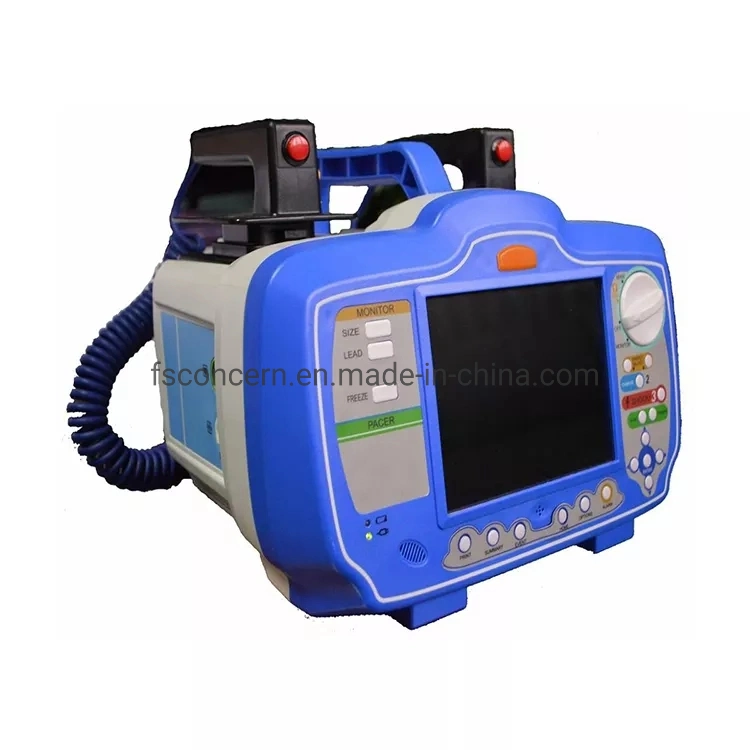 High Quality Medical Emergency Instrument Defibrillator Analyzer Portable Defibrillator Monitor Machine