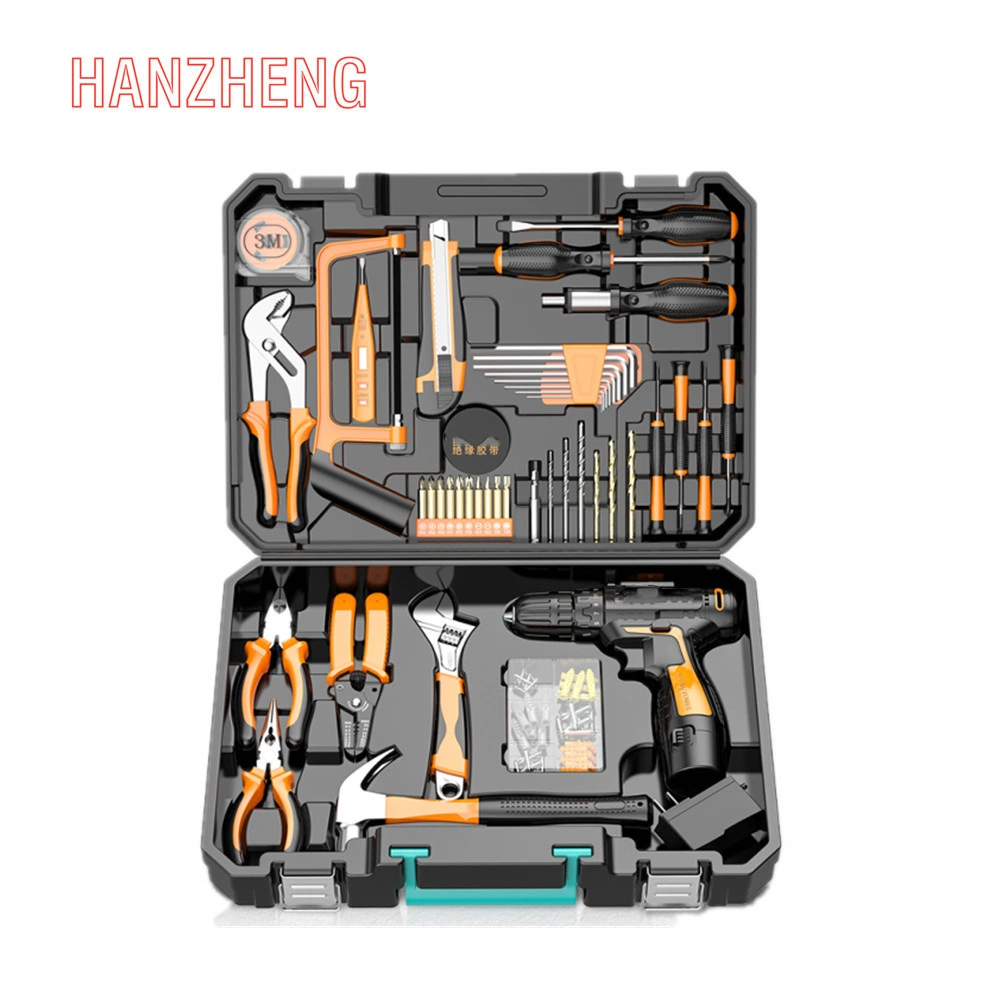 Lockable and Portable Multi-Function Repair Tool Box for Home Use