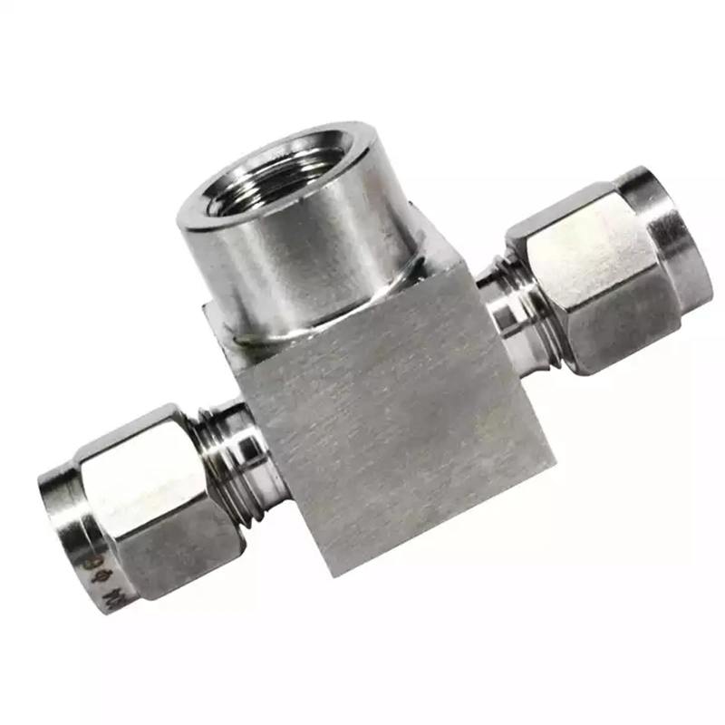 PE Type Three-Way Quick Twist Stainless Steel Joint