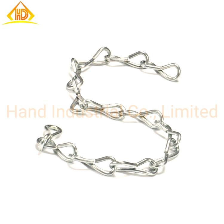 Steel Long Welded Chain Links Bending Straight Chain