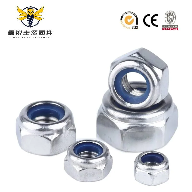 Wholesale/Supplier Stainless Steel Lock Nut M5 with Nylon Insert