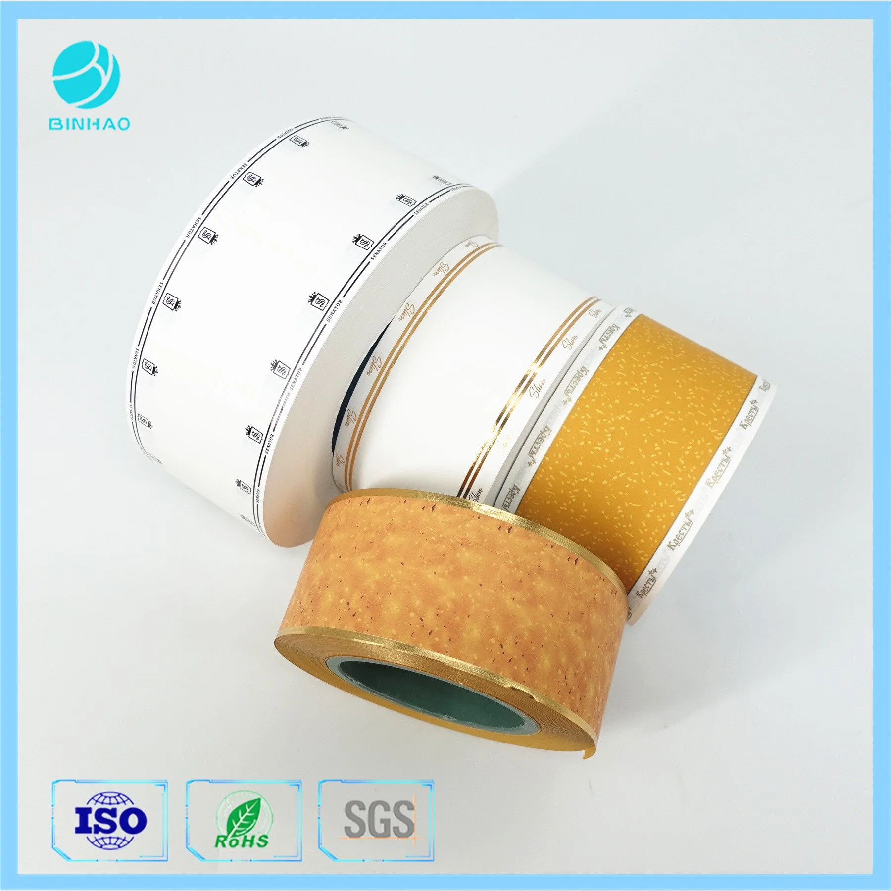 Hologram Printing Tipping Paper on Gd Machine Wrapping Filter Rod Paper