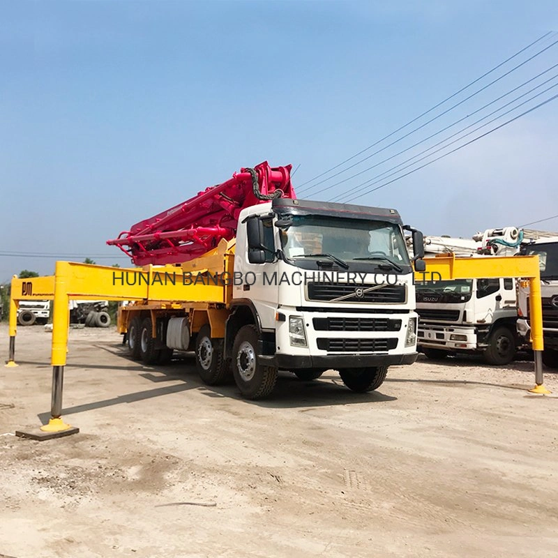 42m Putzmeister com a Volvo Truck renovada da bomba de Concreto Veículo