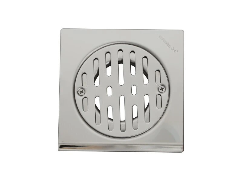 Square Chrome Plated Floor Drain Stainless Steel Anti Odor Kitchen Floor Drain