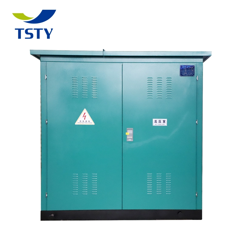 European Box-Type Transformer Substation E-House Ybm-12/0.4 Prefabricated Substation, Transformer Substation, Distribution Box, Power Distribution