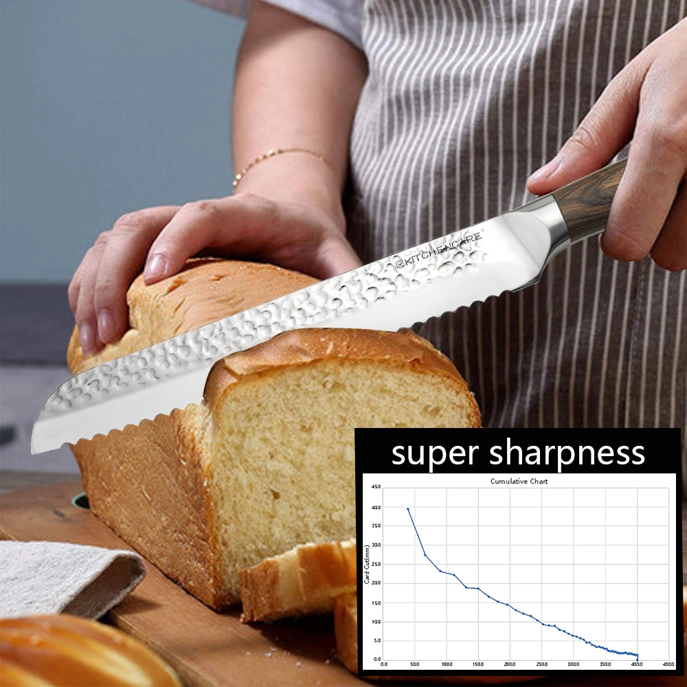 Hip-Home Serrated Knife Stainless Steel Kitchen Bread Knife Kitchen Knife