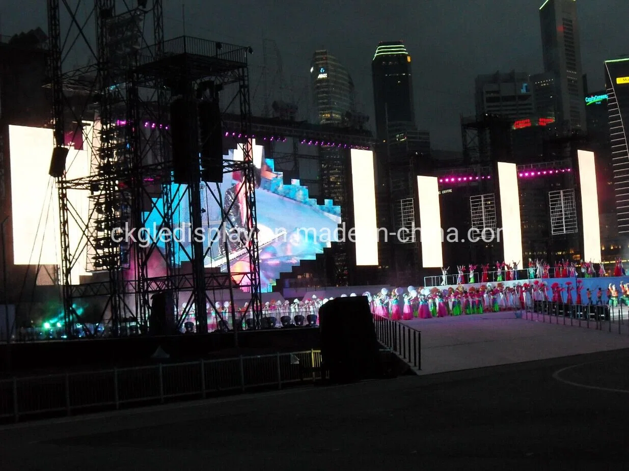 High Resolution P5 Full Color Video Screen Outdoor LED Display for Roadside Advertising