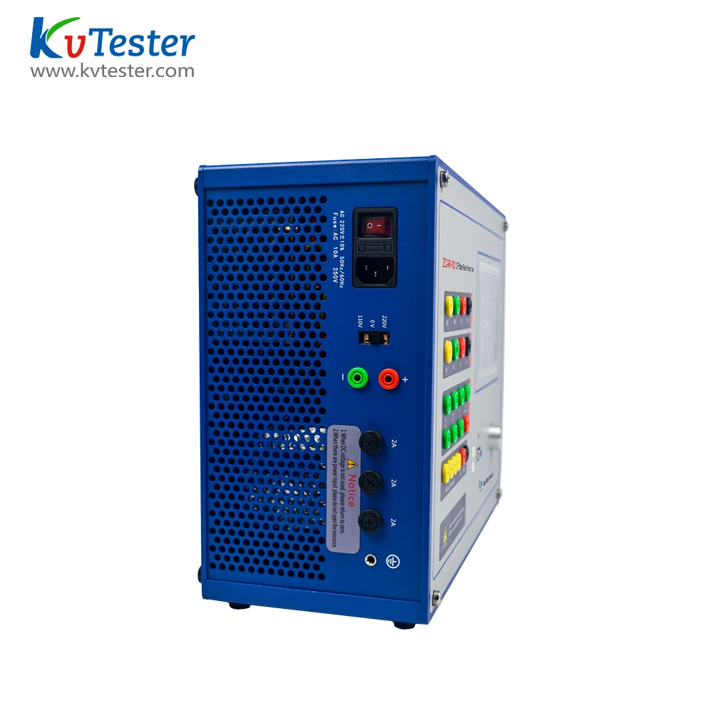 China Leading Manufacturer Kvtester Supplied Fast Speed Automatic AC/DC Voltage Protection Relay Test Set