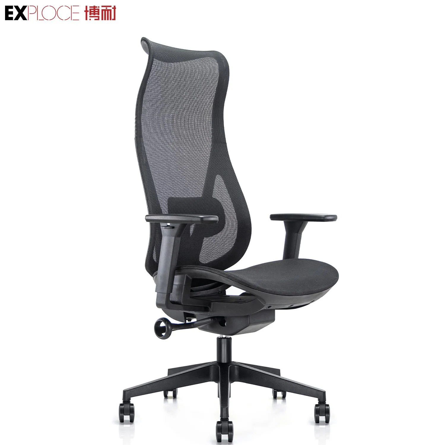 Hot Rotary with Armrest Wholesale Market Folding Chairs Computer Parts Executive Mesh Chair