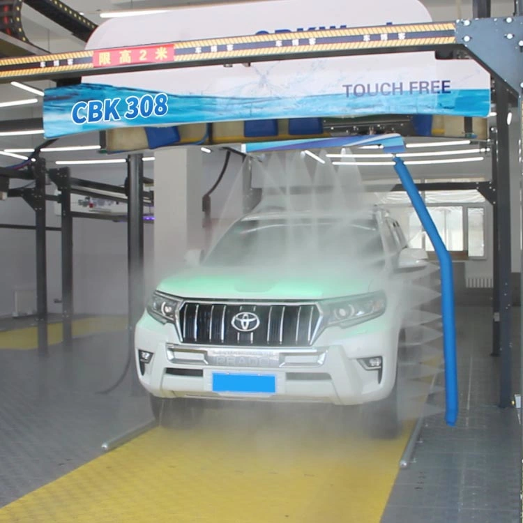 La Chine bras unique entièrement automatique le flexible haute pression du sécheur moins tactile Heavy Duty Station de lavage automatique Lavage machine de nettoyage de la rondelle Prix de l'équipement