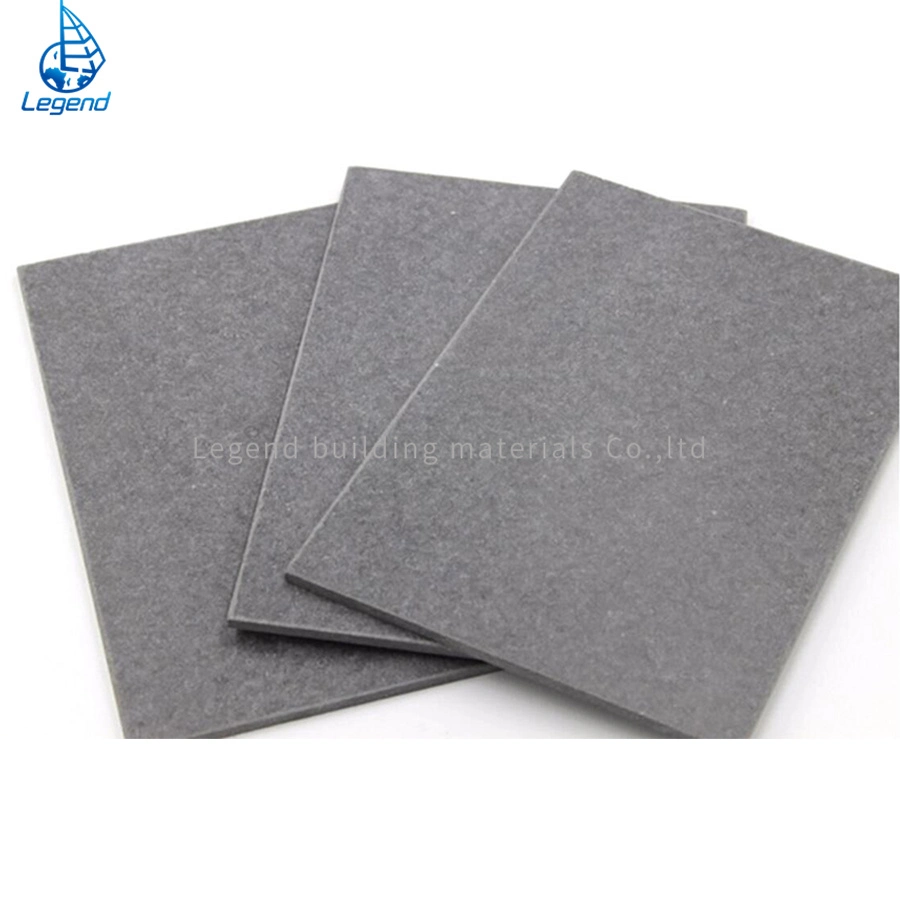 Color Grey Square-Cut/Tapered Edge Fire Resistance A1 Class Non Asbestos Fiber Cement Board