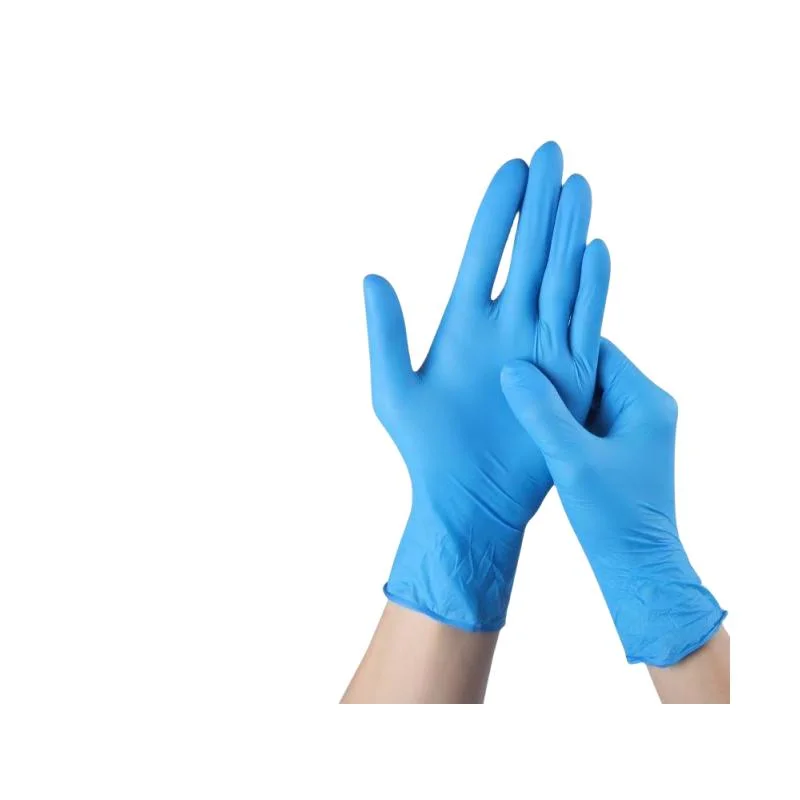 Jetables haute qualité pure de l'examen des gants en nitrile pour nettoyer la maison, des restaurants, usines, laboratoires de l'électronique