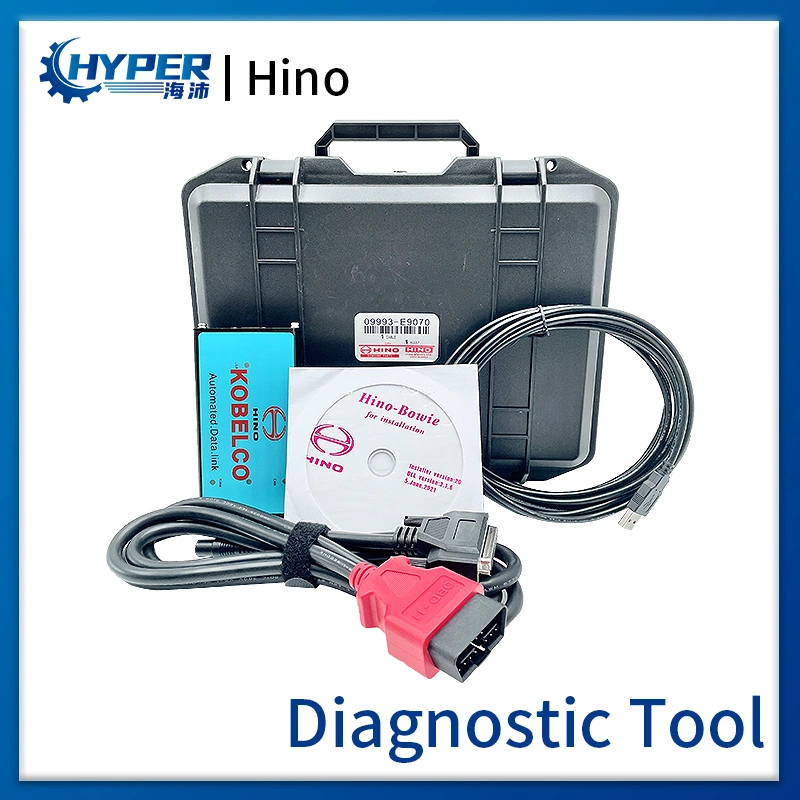 Outils de diagnostic de camion Hino Car Truck Sh27-W Nexiq 125032 Outil de diagnostic de camion USB Link Excavatrice