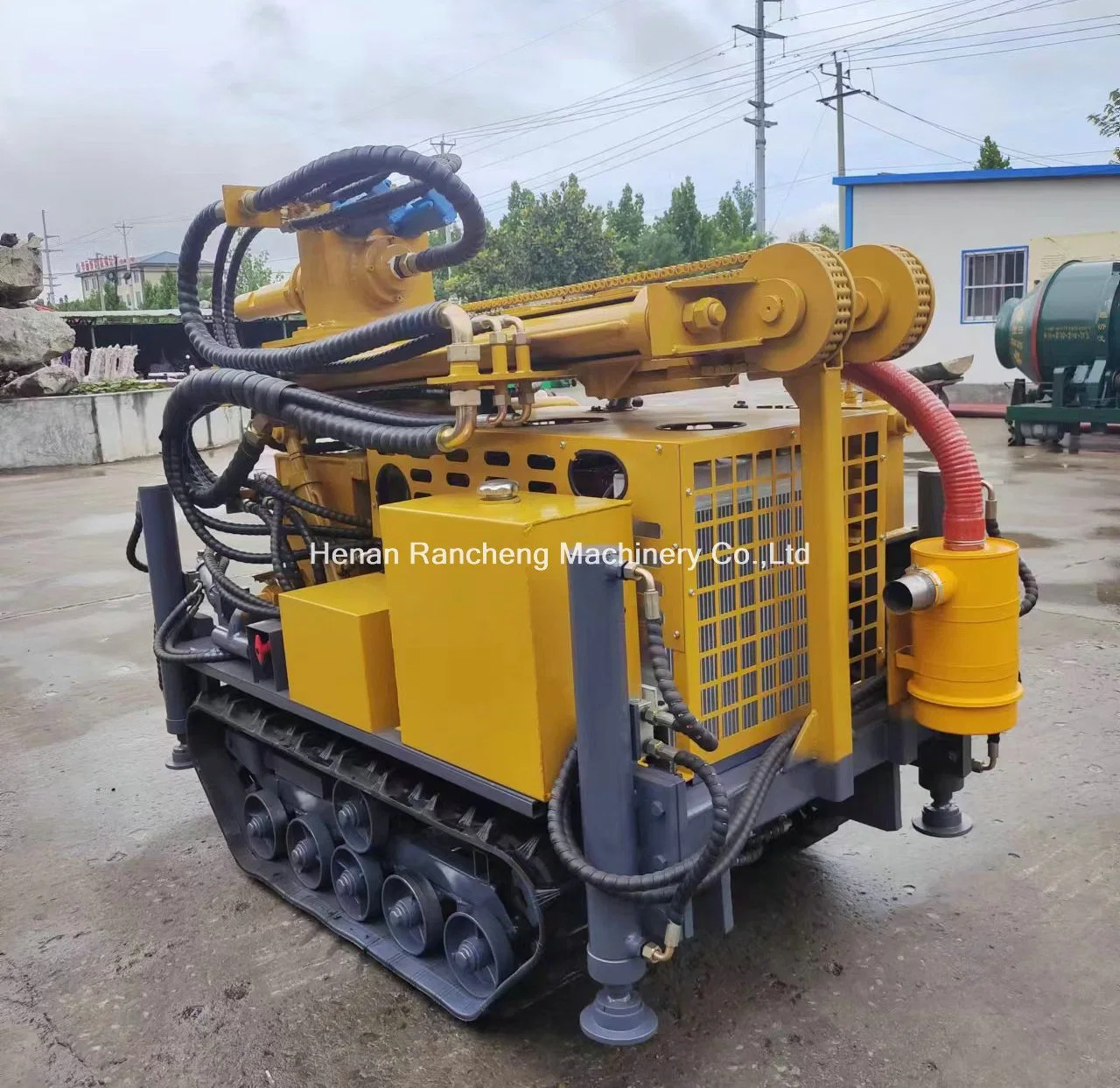 150m Small Hydraulic Crawler Mounted Borehole Drilling Machine/ Water Well Drilling Rig Price Drill Rig for Sale