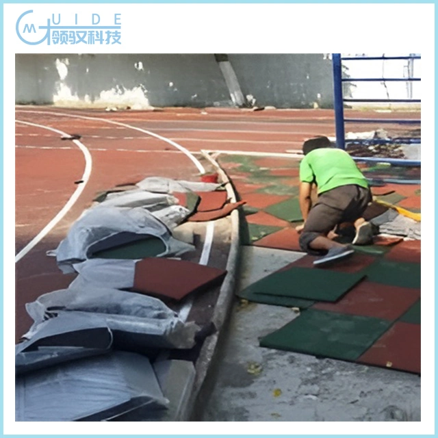 Playground Rubber Mats for Park Fitness Equipment