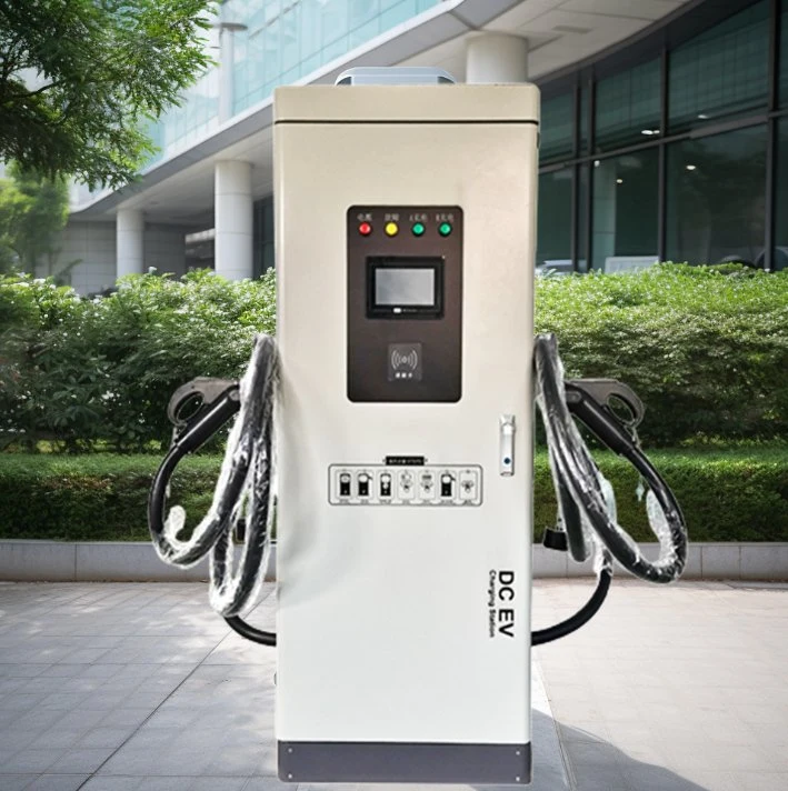 CE Certified 60kw/120kw CCS RFID Commercial Electric Vehicles Charger EV Charging Station