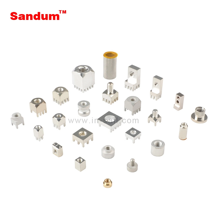 Hot Sale Brass Hole SMT Nuts for Auto Insertion with Tape and Reel Package for PCB