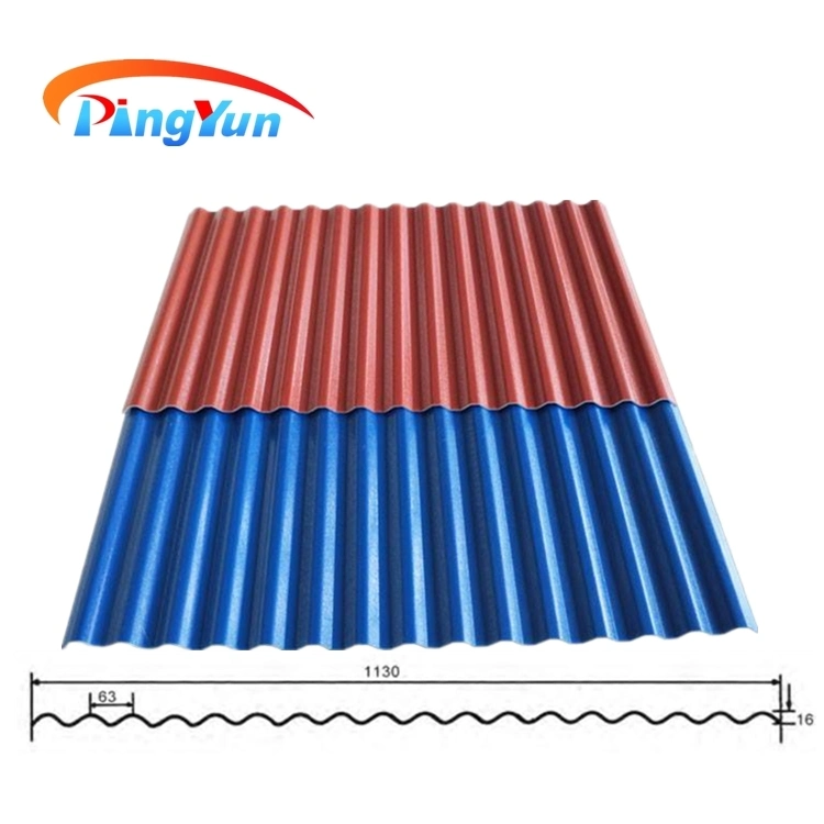 PVC Roof Covering Material Sound Insulation Plastic Roof Panel for Workshop