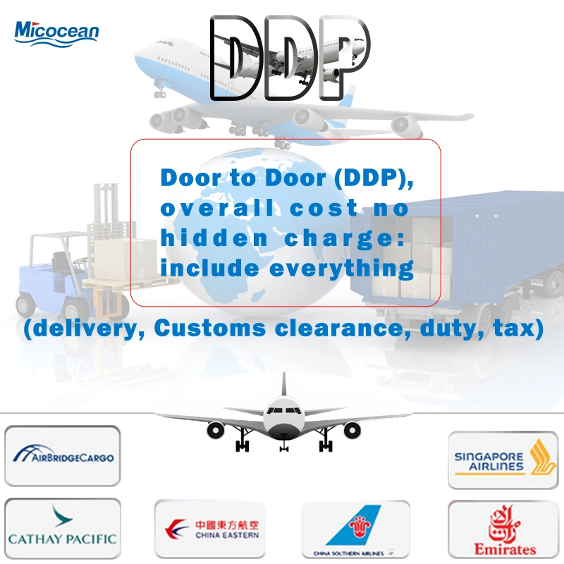 DDU/DDP Air Shipping Agency From Guangzhou/Shenzhen/Shanghai/Ningbo to Netherlands&Denmark Door to Door Service