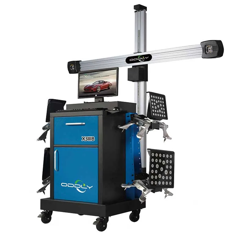 Multi Language 3D Wheel Adjusting Alignment Machine