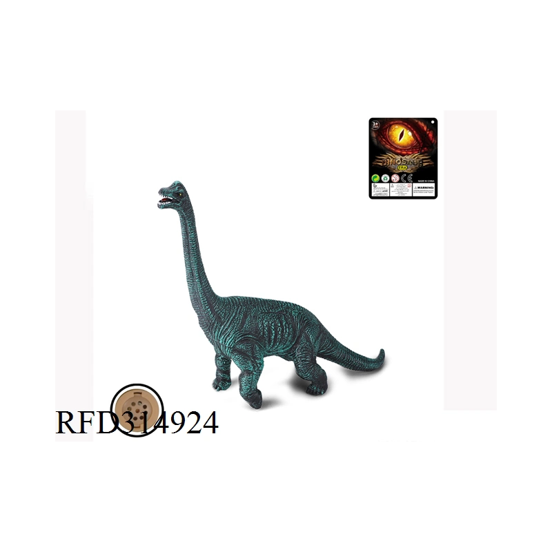 Plastic Mini 3D Dinosaur Toys Set Simulation Scene Mat Dinosaur Head Storage Box