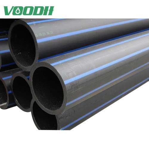 precio de fábrica China Tubo de plástico de polietileno de riego por goteo del tubo de HDPE tubería de tubo de agua Material PE 20-315mm tubo de HDPE