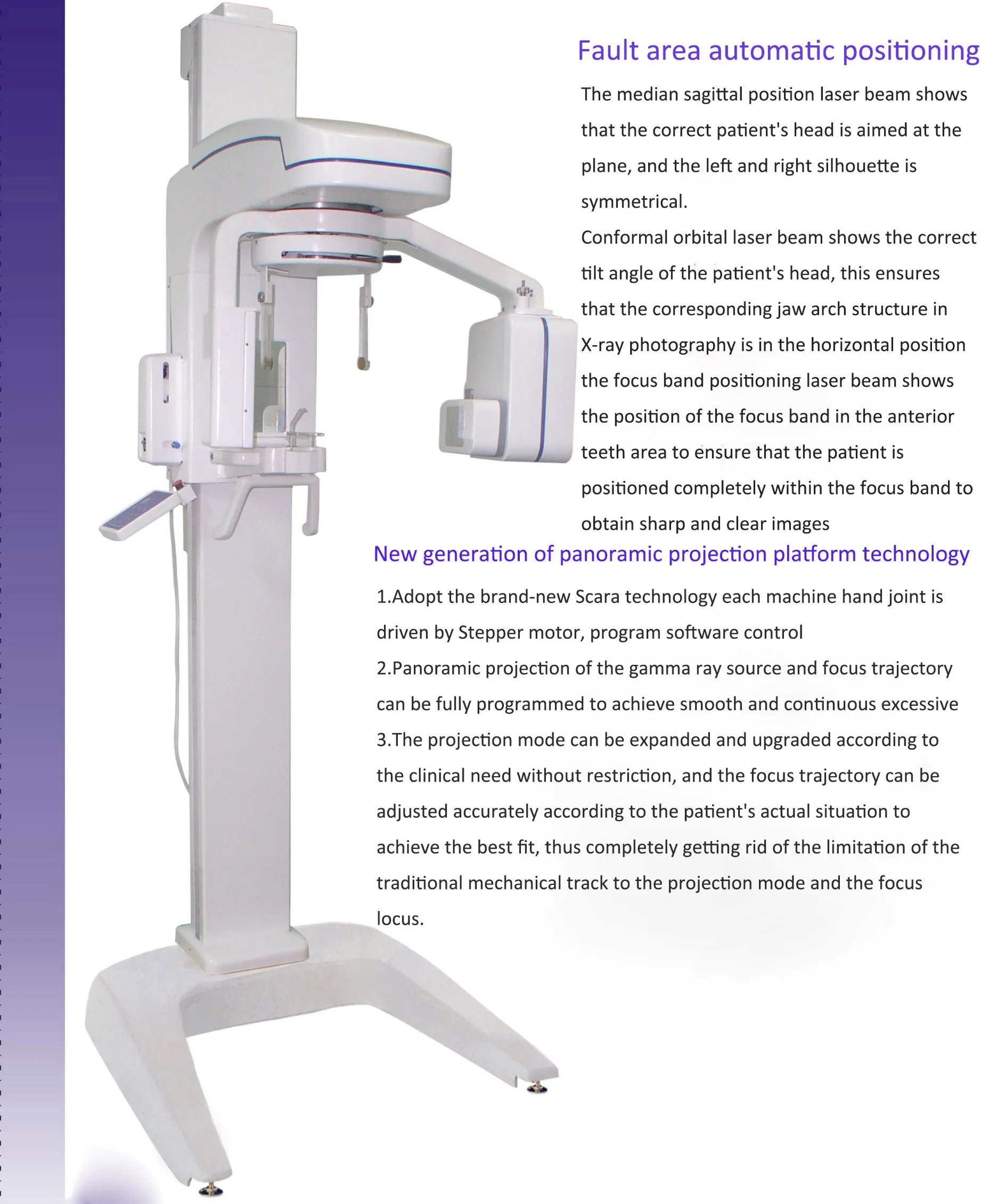 Dp2000 Dental Panoramic Ray Machine, Dental X Ray Machine