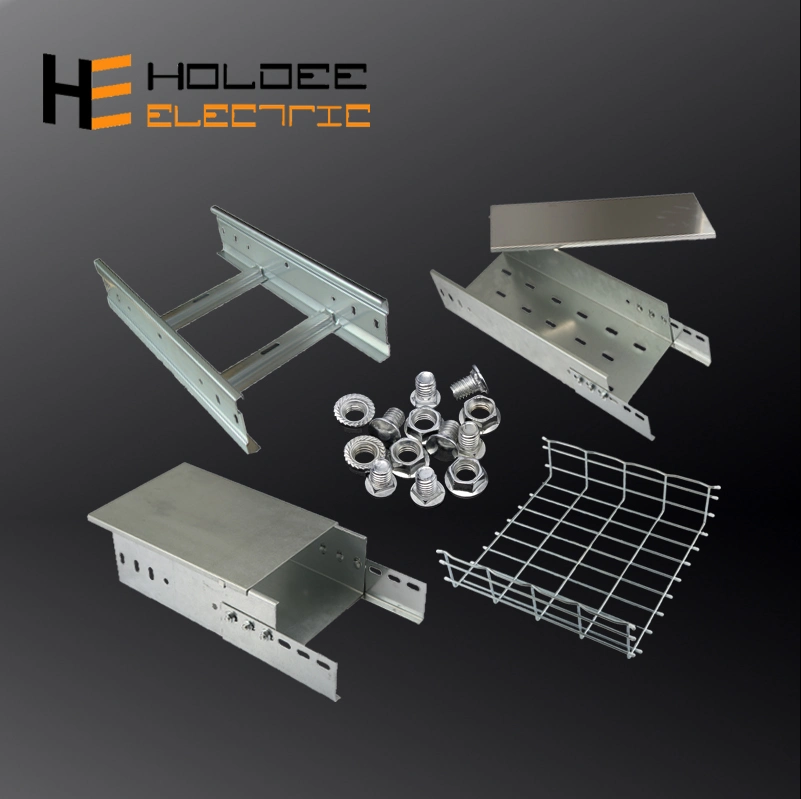 China Manufacturer Galvanized Steel Metal Perforated Slotted Cable Tray