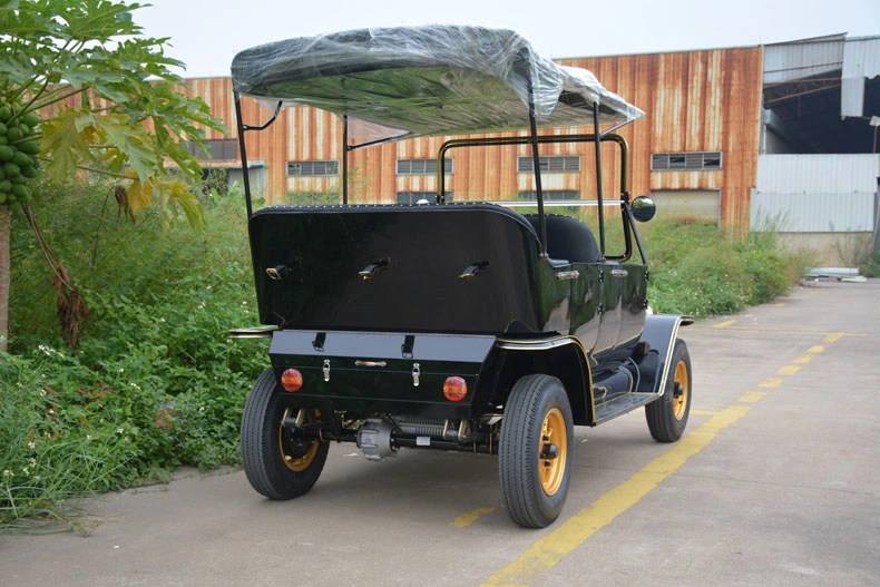 Los automóviles 4 persona viejo campo de golf del coche eléctrico vehículo eléctrico