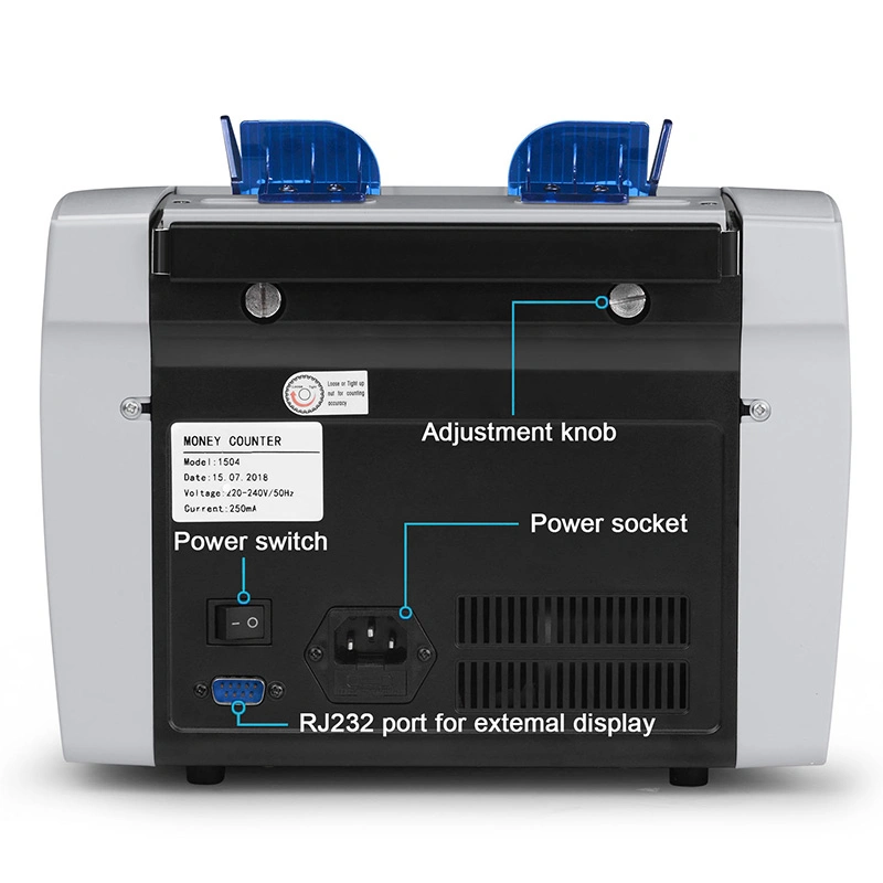 Heavy Duty Top Loading Bill Counter for Most Currencies